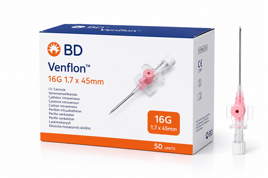 BD Venflon™ 16G 1.7  x 45mm